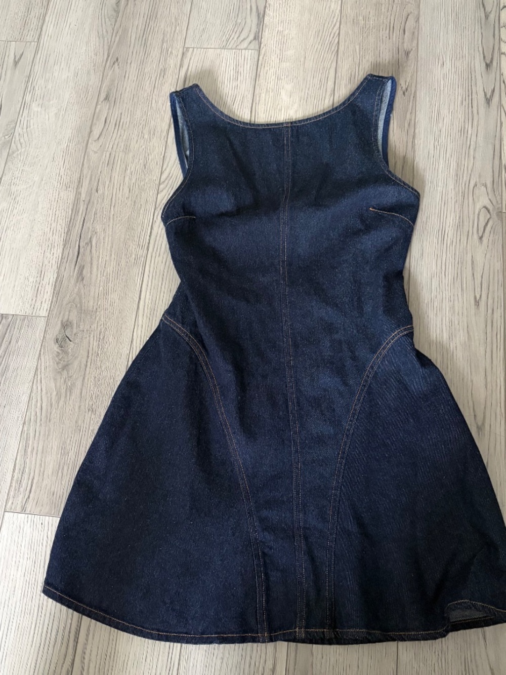 Altar'd State Winona Denim Mini Dress — Small - Picture 7 of 10